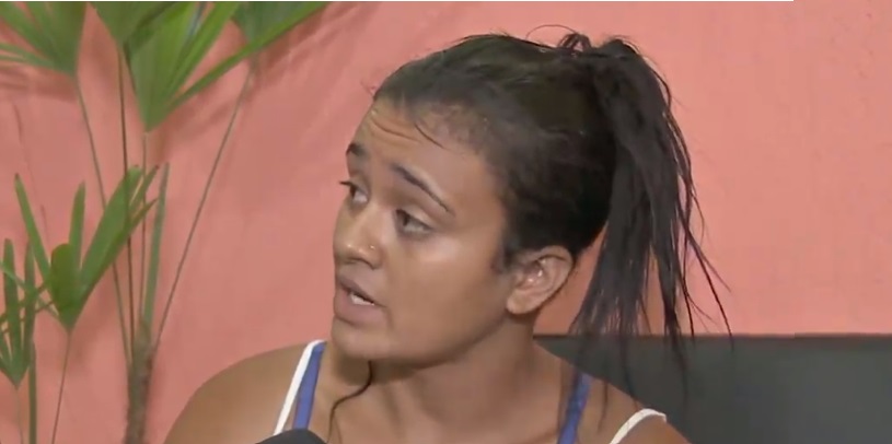 Testemunha: 'Tinha um pedaço do helicóptero na beirinha que desce, pra onde tava minha moto, e outro na pista. O que tava na pista estava com braço pra cima. Cheguei perto e ele chamava com a mão' (Foto: reprodução/TV Band)